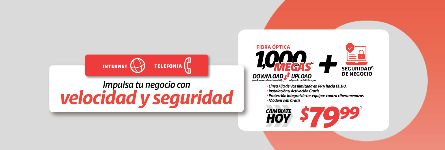 Combina tus servicios y obtén beneficios Combina tus servicios y obtén beneficios