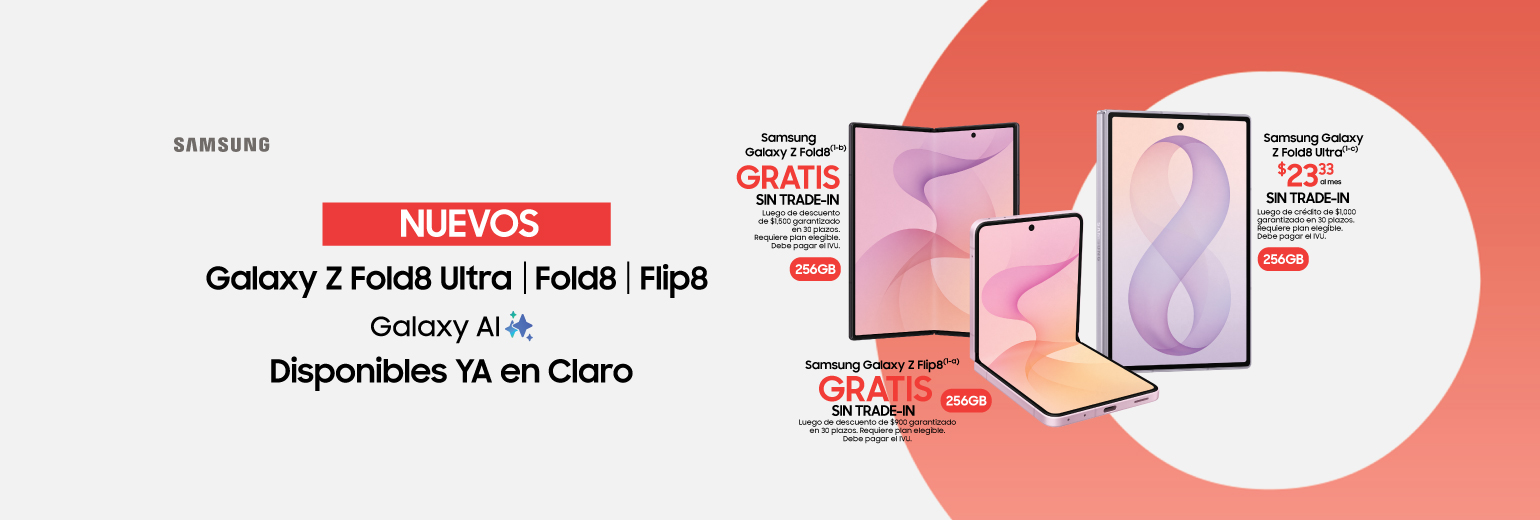 Galaxy: Disponibles ya en Claro Galaxy: Disponibles ya en Claro