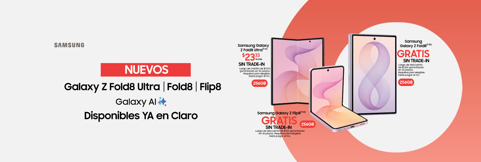 Galaxy: Disponibles ya en Claro Galaxy: Disponibles ya en Claro